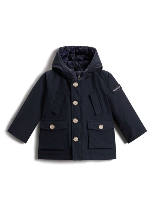 Parka neonata blu WOOLRICH Kids | CFWKOU0484MRUT0641MLB